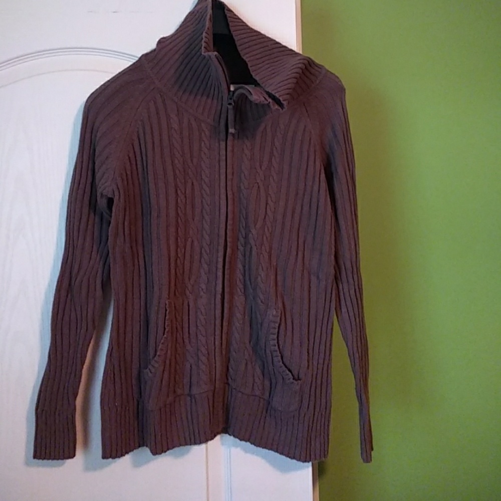 Zip up sweater